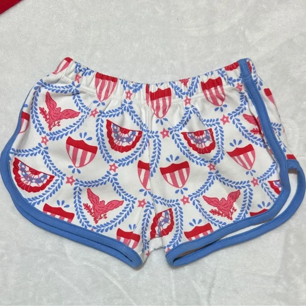 NWOT/EUC The Beaufort Bonnet Co./Blue Rooster nautical patriotic sets 12/18m